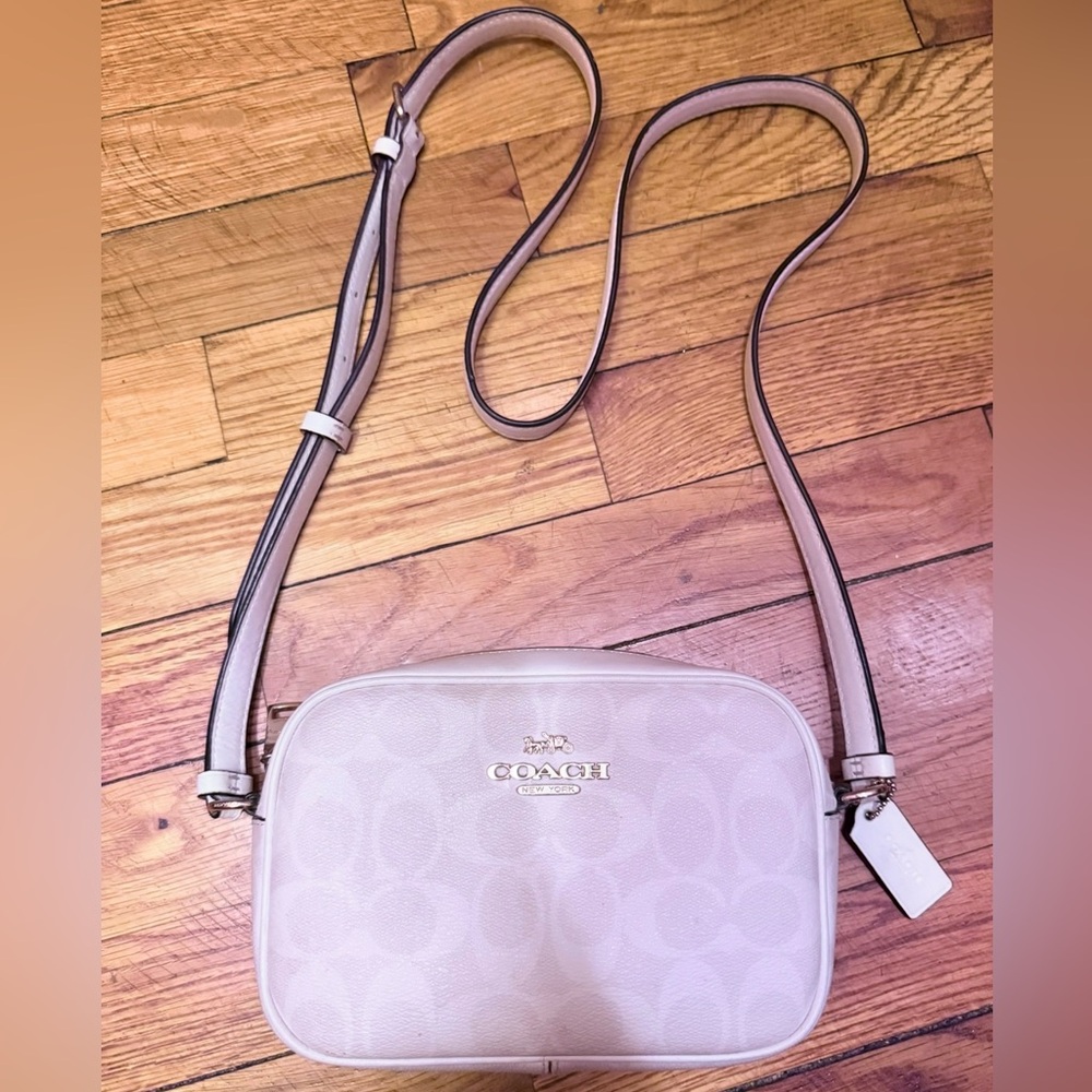 SOLD Coach White Crossbody Bag